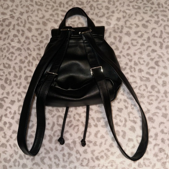 Leather Mini Backpack - Picture 2 of 4